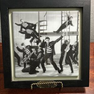 Vintage Elvis Presley Jailhouse Rock Wall Tile